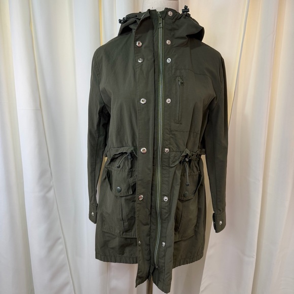 J. Crew ‘Perfect Lightweight Jacket' in "Dark Moss" Size SP ASO Meghan Markle - Picture 3 of 16